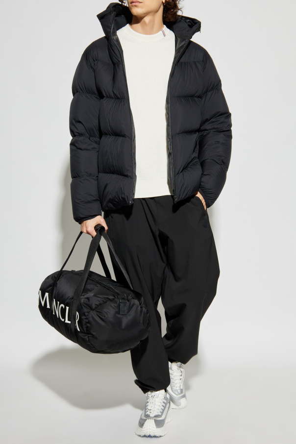 注目【MONCLER】リップストップ パファー ジャケット ブラック Moncler Reppe ジャケット | ブラック | FARFETCH JP